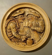 Vintage Ivorex Wall Plaque by