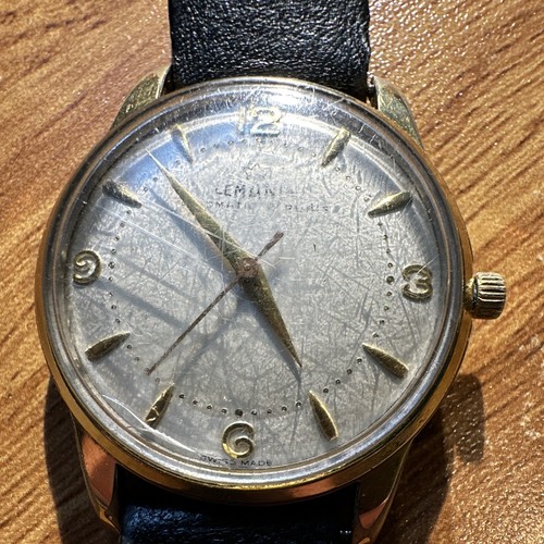 Lemania vintage 1950s manual - 1950s,