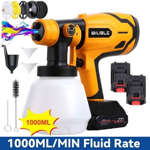 Battery 21v cordless paint - 2x,