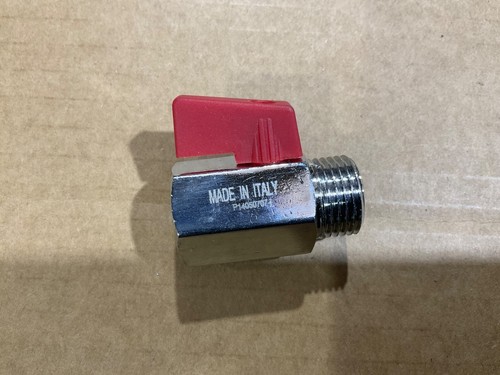 Ball valve bsp male - ball, 1/2