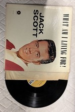 JACK SCOTT. What Am I Living For !-Carlton LP Mono- Original From1959