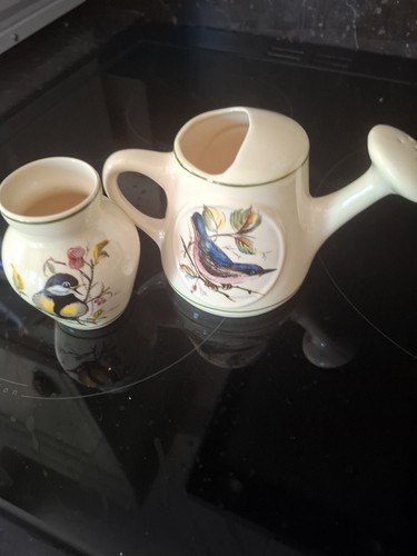 Brixham pottery pot and - brixham, jug