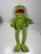Kermit The Frog 18" BackPack Soft Toy Muppets Disney 2012 Cravendale Exclusive.