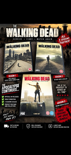 The walking dead dvd - walking,
