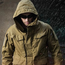 Mens Bear Grylls Jacket Army