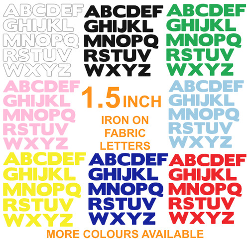 Iron die cut fabric - iron, on