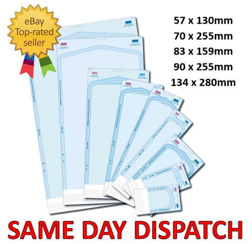 Sterilisation pouches self - pouches,