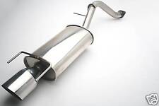 MG ZR 1.8 120, 160 AND 2.0 TDI STAINLESS EXHAUST / BACK BOX