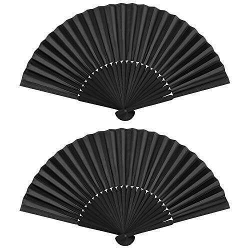Pack bamboo silk folding - pack, fan