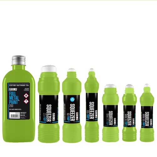 Grog full metal paint marker - full,