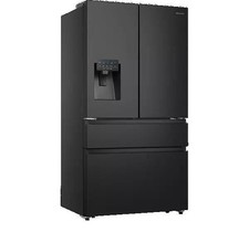 HISENSE PureFlat RF728N4SBFE Smart Fridge Freezer - Black - REFURB-C