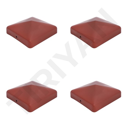 Pyramid square metal brown - square,
