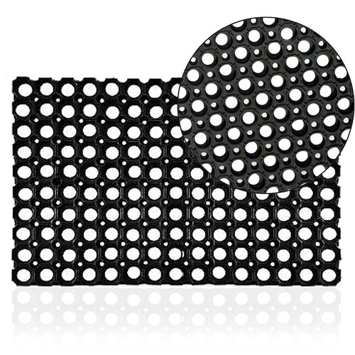 Home rubber hollow mat - hollow,