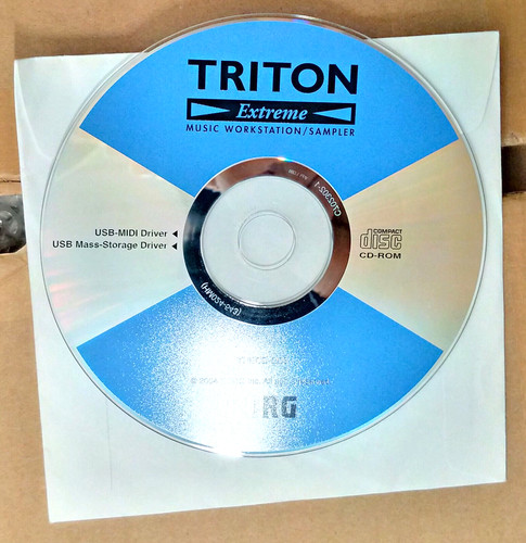 Korg triton extreme usb - korg,