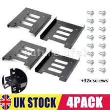 4X HDD Caddy Mounting Bracket for Desktop PC 3.5" Bay Adapter to 2.5" SSD or HDD