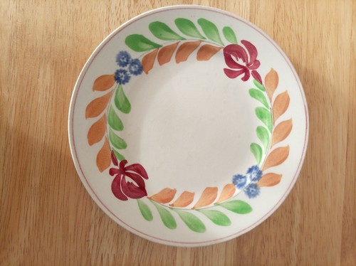 Adams spongeware tea - adams, plate