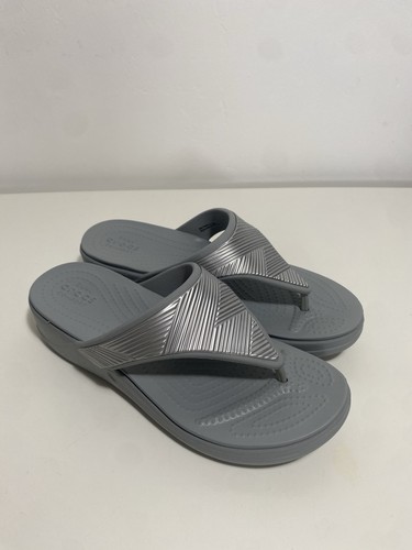 Crocs montery gray silver - crocs,
