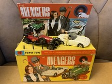 Vintage Corgi Toys Gift Set No. 40 The Avengers Boxed 1960’s GS40