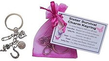 Sister Survival Charm Keyring
