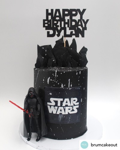 Star wars cake topper - cake,