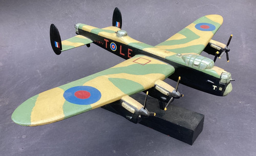 Rare ww2 raf lancaster made - raf,