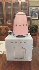Smeg KLFO3 Electric Kettle, 1.7L, Pink