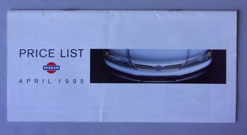 Nissan range orig - uk, mkt