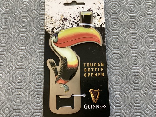 Guinness toucan metal bottle - guinness,