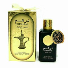 DIRHAM GOLD 100ML UNISEX  BY ARD ZAAFARAN EAU DE PERFUME OUD
