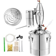 8G 30L Alcohol Distiller Brewing Kit Moonshine Still Stainless Wine Boiler