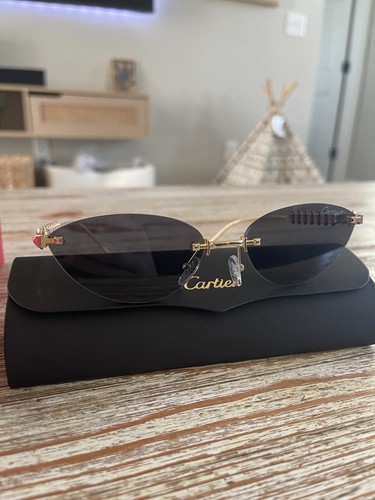 Clash cartier 58mm cat - de, cat-eye