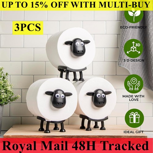 3pcs funny sheep toilet paper - 3pcs,