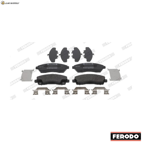 Brake pad set disc - pad,