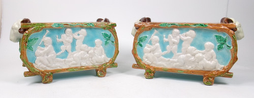 Rare royal worcester majolica - worcester,