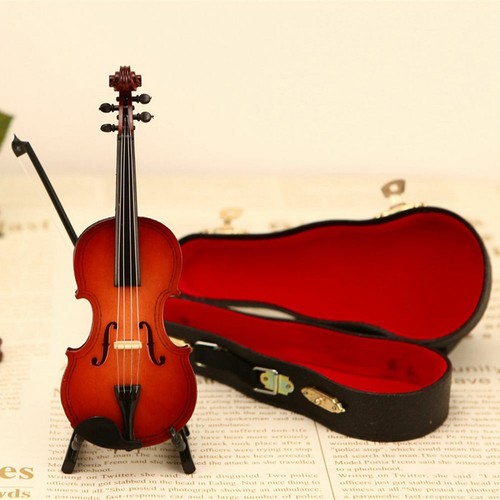8cm mini violin miniature - 8cm,