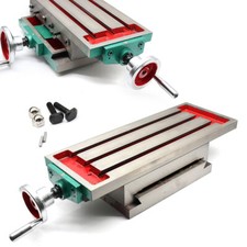 2 Axis Compound Worktable Working Table Cross Slide Bench Milling Vise Fixture