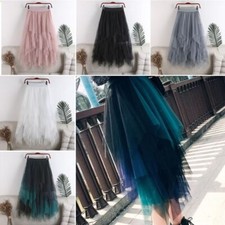 Women Pleated Longuette Mesh