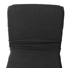 Black Dining Chair Covers Thickened Stretchy Polyester Fiber Waterproof Dust HOT