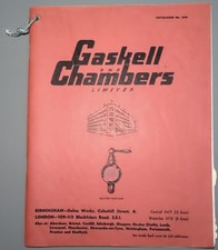 1960 GASKELL & CHAMBERS Trade