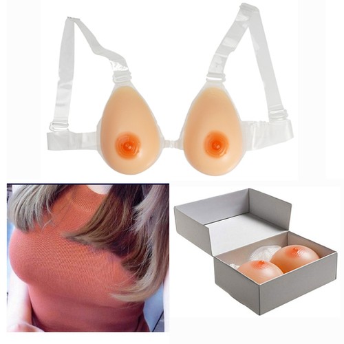 Silicone breast form - breast,