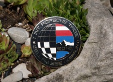 VINTAGE ENAMEL AUTOMOBILE CAR