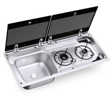 DOMETIC SMEV 9722 LH SINK HOB COMBI SLIMLINE UNIT ONLY CAMPER CARAVAN MOTORHOME