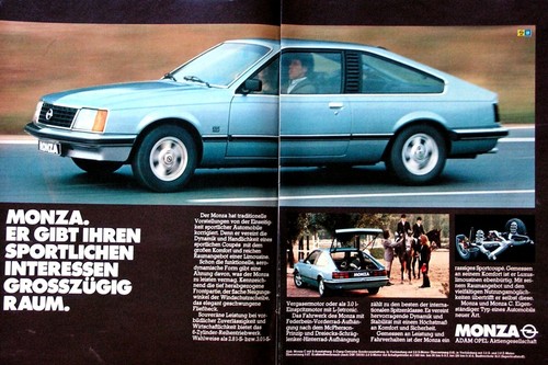 Opel monza original - opel,