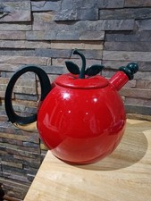 Copco Red Enamel Apple /