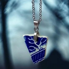 Sea pottery Blue And White