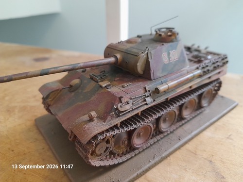 Panther tank model kit - model,