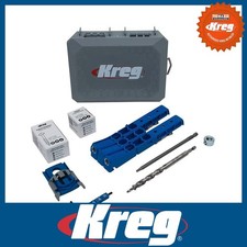 New Kreg Portable Anti-Slip Wood Joinery Pocket Hole Jig 320 + Clamp Adaptor