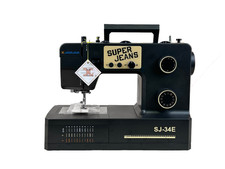Jaguar SJ-34E Heavy-Duty Sewing Machine | 34 Stitches | Electronic Features
