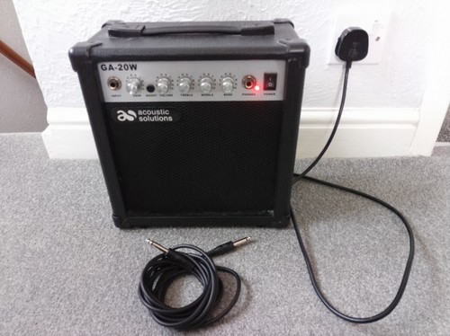 Acoustic solutions 20w - solutions, ga-20w