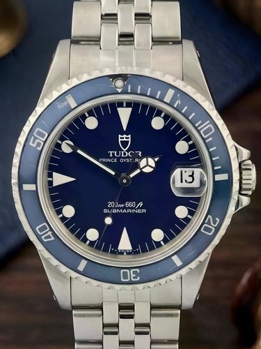 Tudor submariner 75090 blue - submariner,